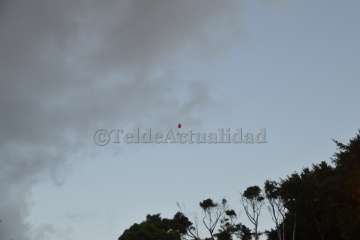 Globos de colores vuelan en Telde por Yurena López (Foto TA)